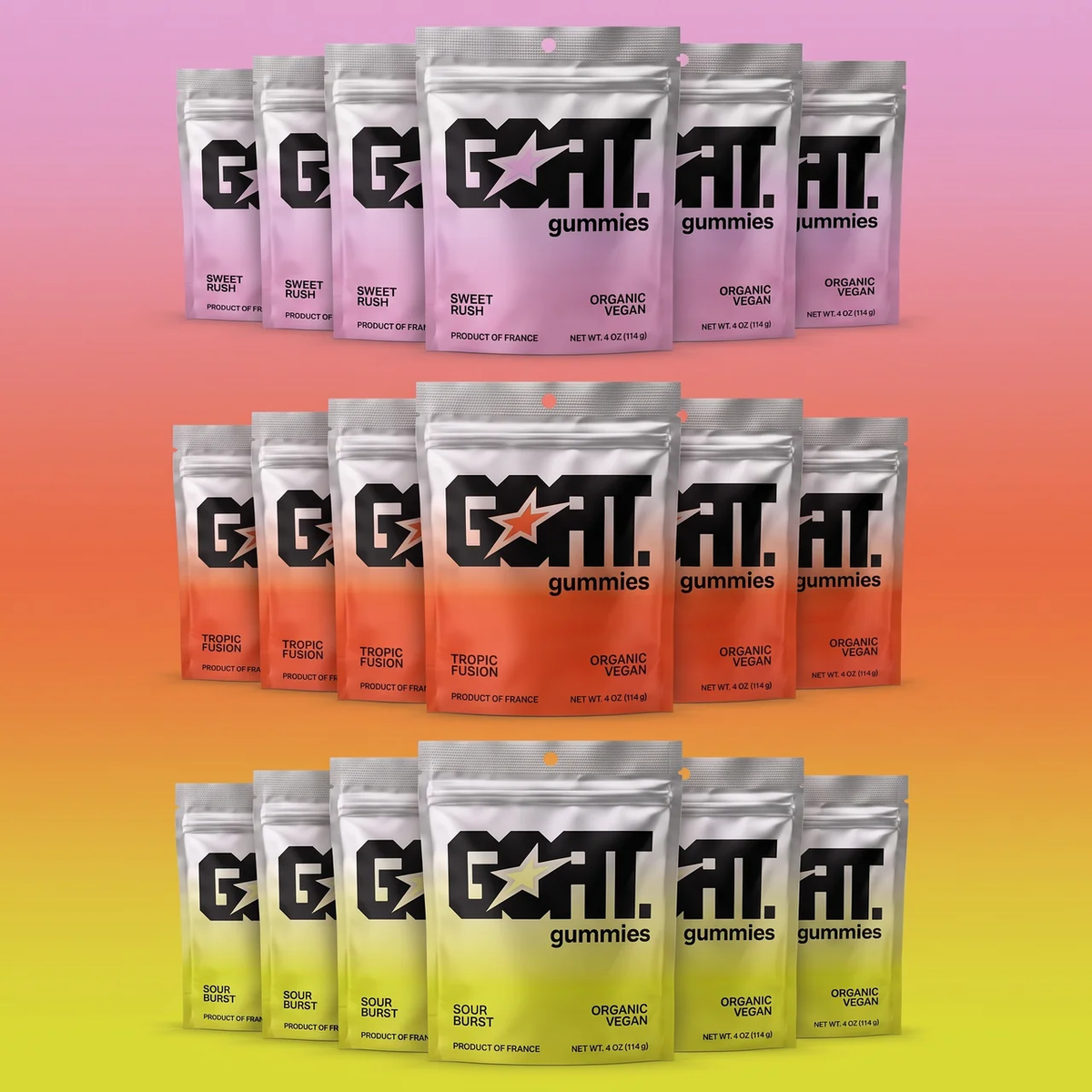 GOAT Gummies - Variety Pack (6 of each flavor)